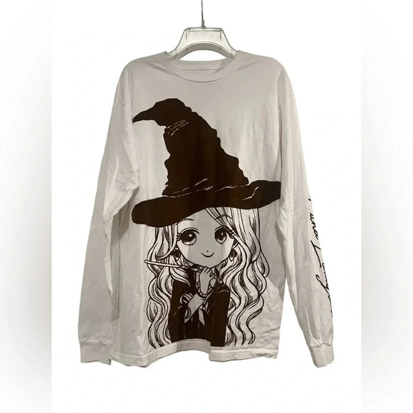Harry Potter Luna Lovegood Chibi Women's Long Sleeve T-Shirt Boxlunch Exclusive - Picture 1 of 5
